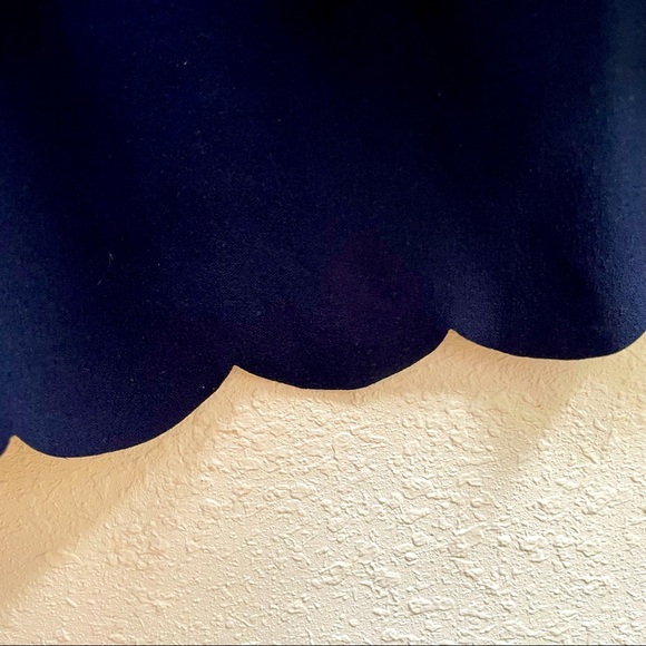 Navy halter neck dress - Picture 4 of 5